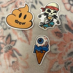 DREW stickers